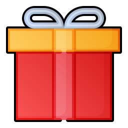 pudełko na prezent ikona