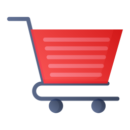 Shopping trolley icon