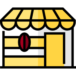 Coffee shop icon