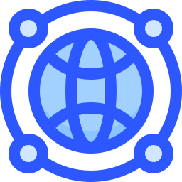 globales netzwerk icon