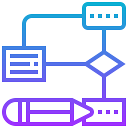 flussdiagramm icon