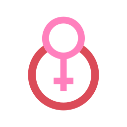 Gender fluid icon