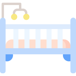 Łóżko składane ikona