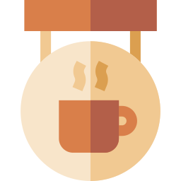 Coffee shop icon