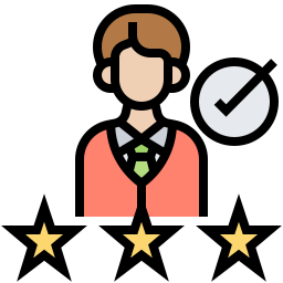 Customer satisfaction icon