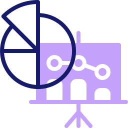 diagramme circulaire Icône