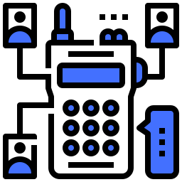 walkie talkie icona