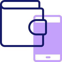 Digital wallet icon