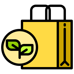 bolsa ecológica icono