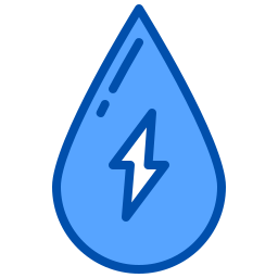 Hydro power icon