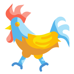 poulet Icône