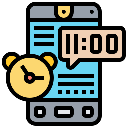 Alarm clock icon