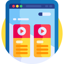 tutoriales en vídeo icono