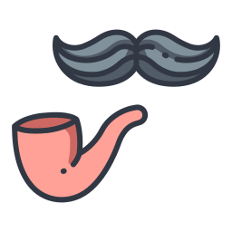 bigote icono