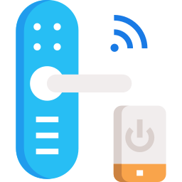 cerradura inteligente icono