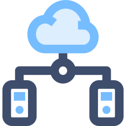 Cloud server icon