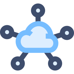 Cloud computing icon