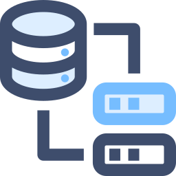 transferencia de datos icono