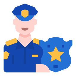 policía icono