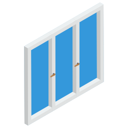 Glass wall icon
