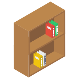 Bookshelves icon