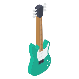 Electric guitar icon