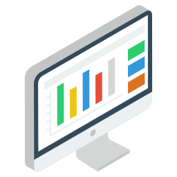 Data analytics icon