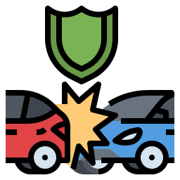 Car crash icon