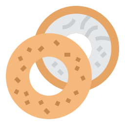 bagel Ícone