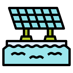 célula solar Ícone