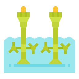 Tidal power icon