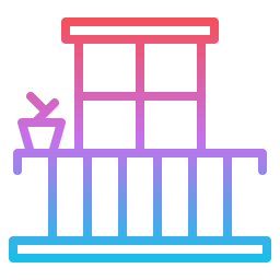 Balcony icon