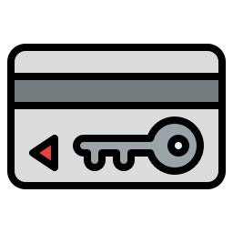 sleutelkaart icoon