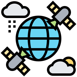 Satellite connect icon