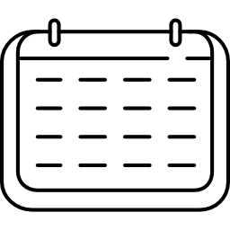 calendario icono