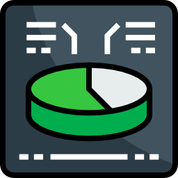 diagramme circulaire Icône
