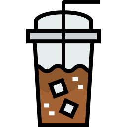 Iced coffee icon