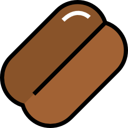 Coffee grain icon