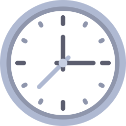 Circular clock icon