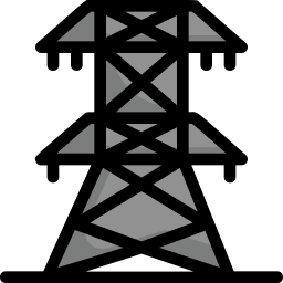 Electric tower icon