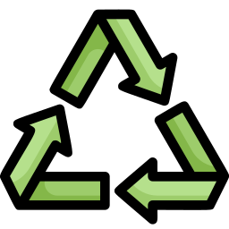 signo de reciclaje icono