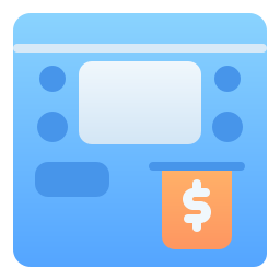 Atm machine icon