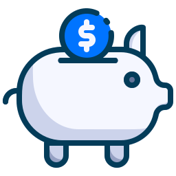 Piggy bank icon