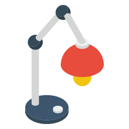 Настольная лампа иконка