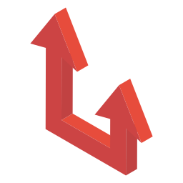 Vertical arrows icon