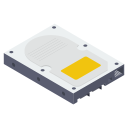 Hard disk drive icon