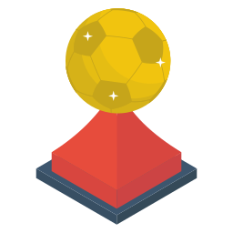 trophée de football Icône