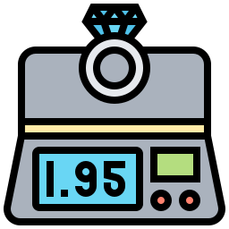 Weigh scale icon