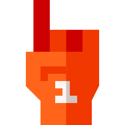 Foam hand icon