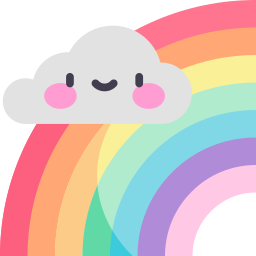 arco iris icono